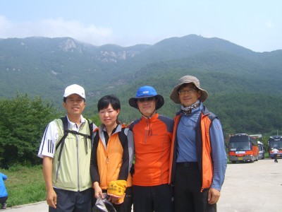 민노당 단합산행 1