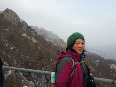대둔산 전망대에서